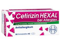CETIRIZIN HEXAL Filmtabletten bei Allergien